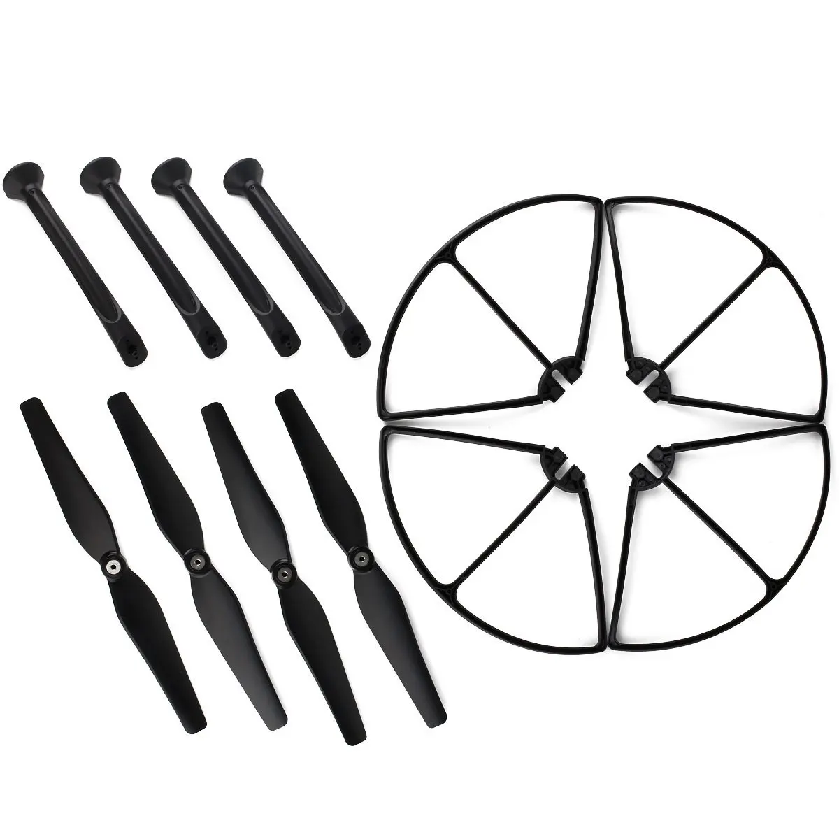 X8C X8W X8G X8 набор запасных частей с 4xLanding Gear 4xBlade Propeller 4xProtect Ring для радиоуправляемого