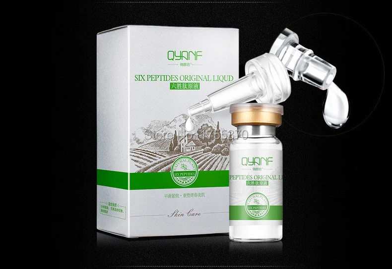 Коллагеновая жидкость с шестью пептидами низкомолекулярное отбеливание