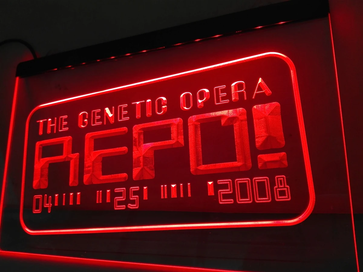 

LC186- Repo The Genetic Opera LED Neon Light Sign home decor crafts