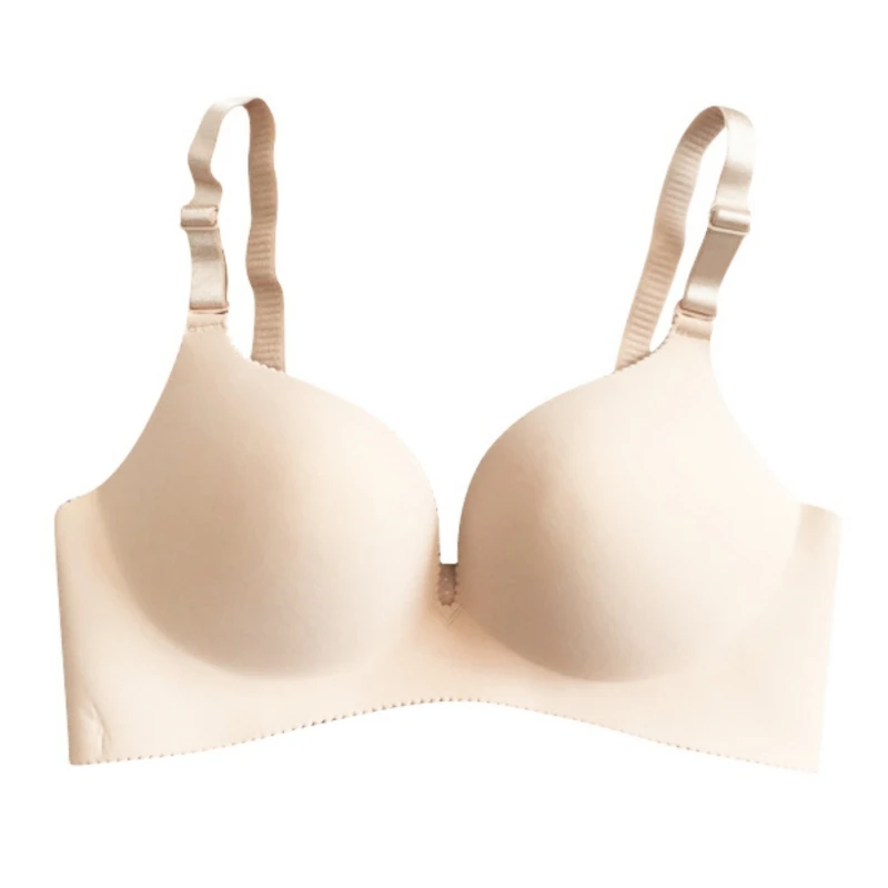 Бюстгальтер женский бесшовный из спандекса с чашками пуш ап|bra seamless|spandex brastrap bra |