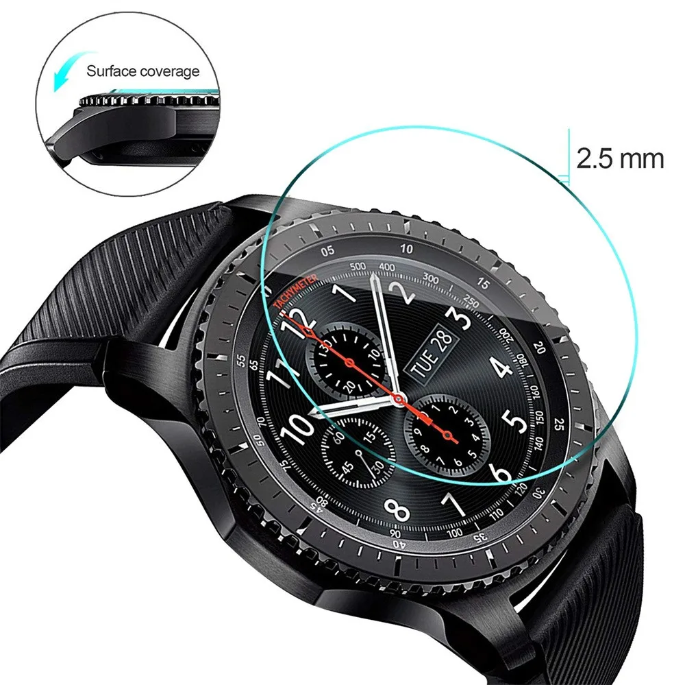 Защитное стекло для Huawei Watch GT закаленное защиты экрана ударопрочная устойчивая к