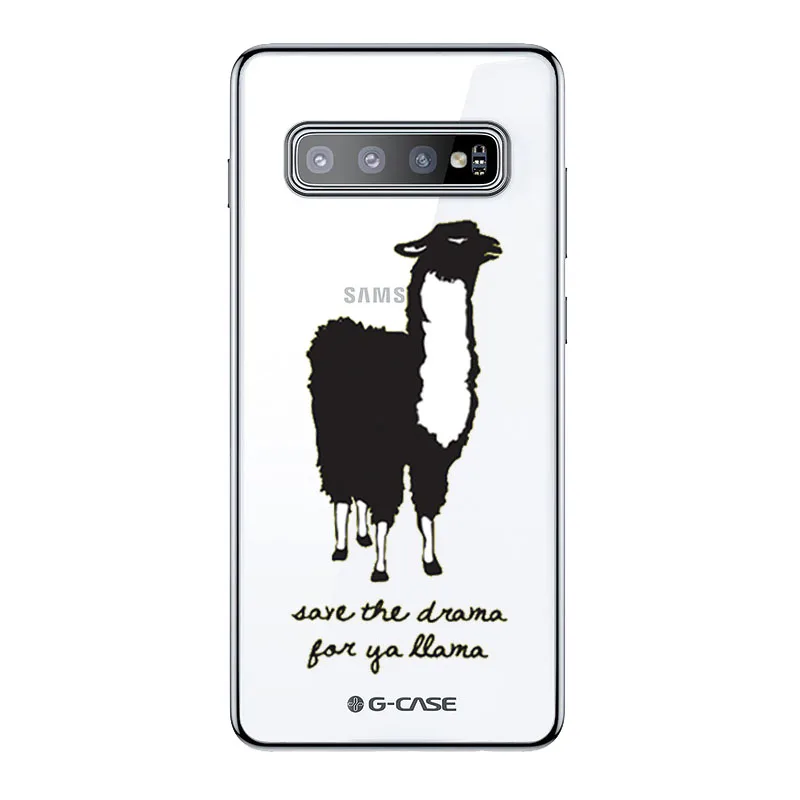 Cute Llama Alpaca Animals Cartoon Soft Silicon Phone Cases Cover For Samsung Note10 9 A6 S10 PLUS Lite J8 J6 Plus |