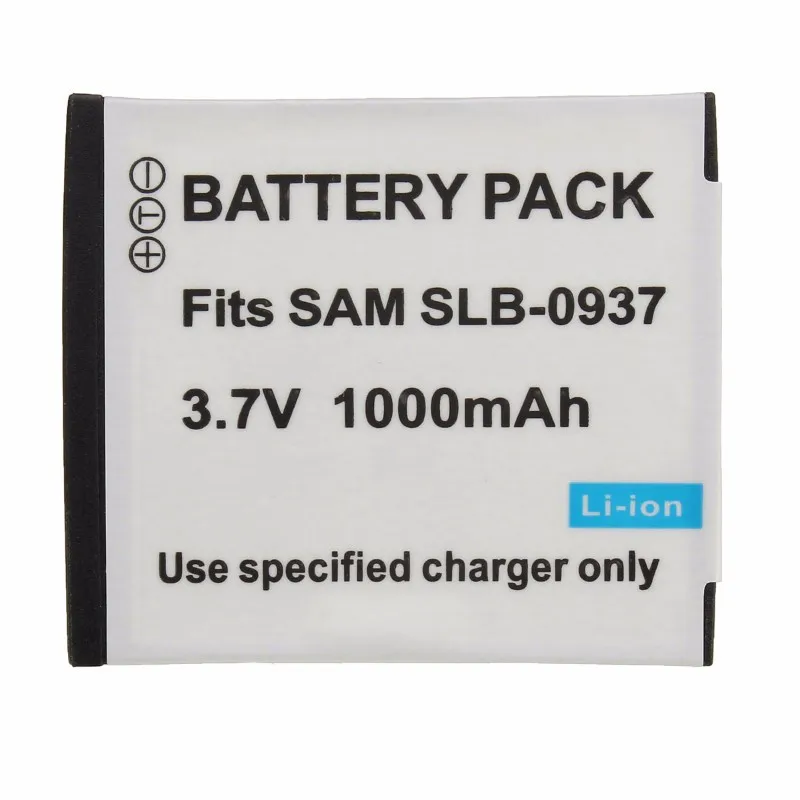 Аккумулятор Doscing для камеры Samsung ST10 1000 мАч 3 7 В 0937 SLB L730 L830 i8 NV33 NV4 CL5 CL50 PL10 |