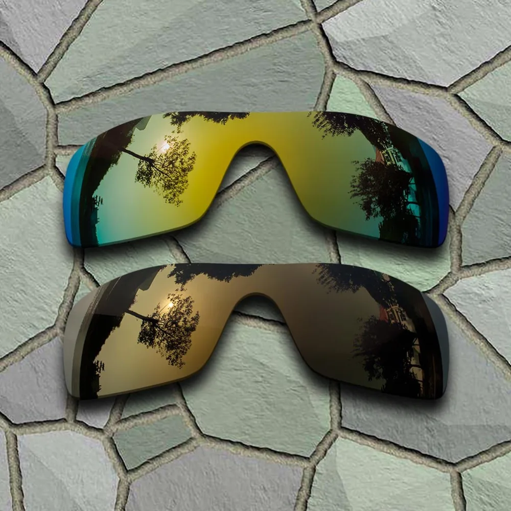 

Bronze Copper&Yellow Golden Sunglasses Polarized Replacement Lenses for Oakley Batwolf