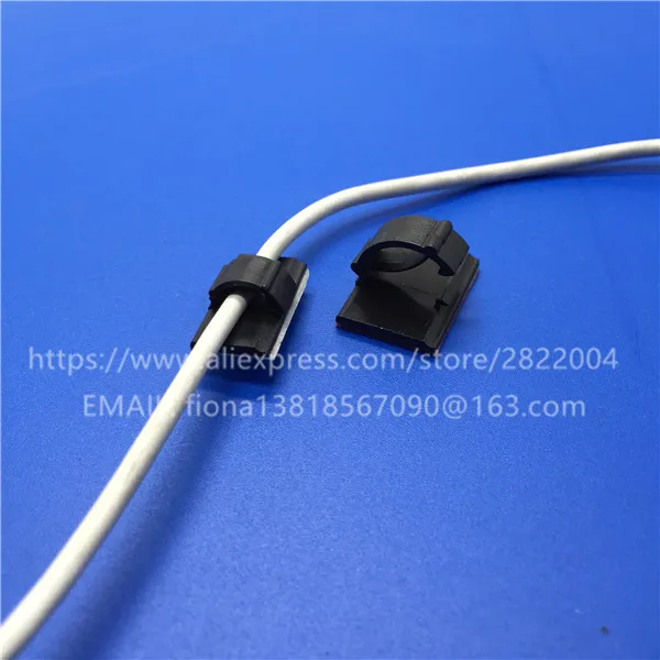 Нейлоновый пластиковый клей для кабеля зажимы (клей 3 м) липкий Автомобильный