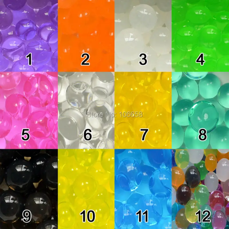 1200 шт почва из гидрогеля прозрачный цветок растения вода питательный Биогель