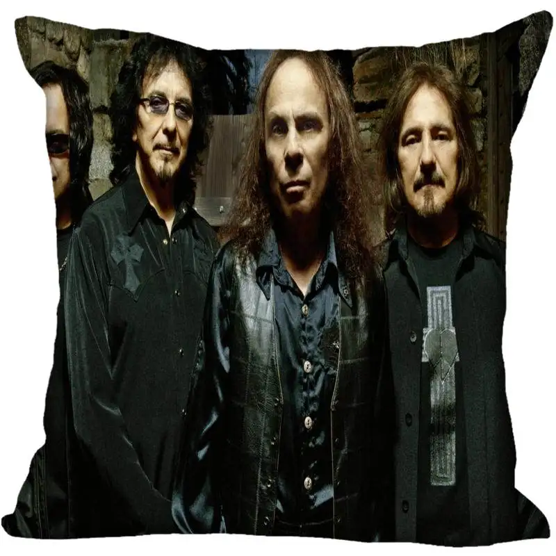 На заказ, черный SABBATH, квадратный чехол для подушки, на заказ, на молнии, для спальни, для дома, чехол для подушки, 1 шт., на заказ, 40x40 см - Цвет: 14