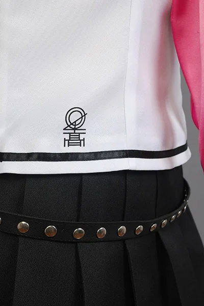 Супер DanganRonpa Ибуки миода Косплей Костюм Платье Униформа костюм Хэллоуин карнавальные костюмы