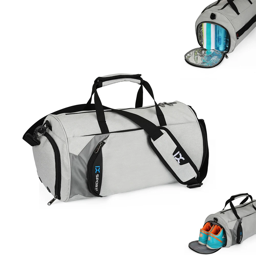 

New Gym Bags For Training Waterproof Fitness Boarding Travel bag Outdoor Sports Football Pack With independent Shoes Pocket