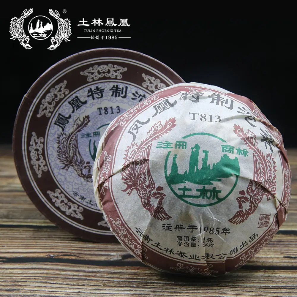 TuLin Fenghuang 2012 pu-erh Tuo Cha Phoenix Speciality Tuocha T813 Shu чай 336 г