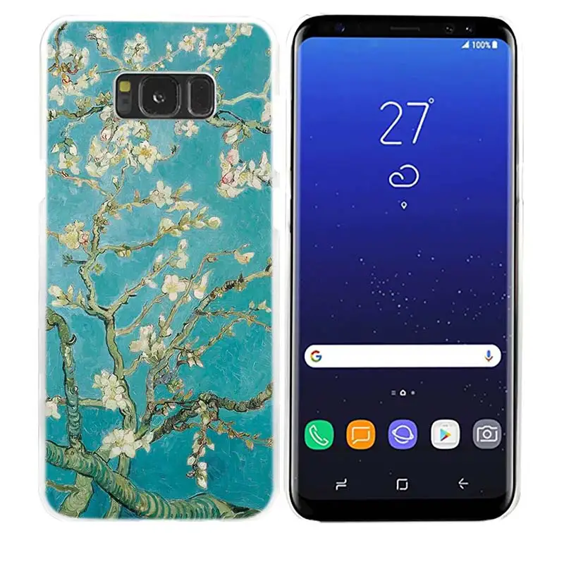 02 Sky van gogh для samsung Galaxy Note 8 9 M30 M20 M10 S10 S9 S8 Plus S7 S6 Edge жесткий пластиковый чехол для телефона - Цвет: 02
