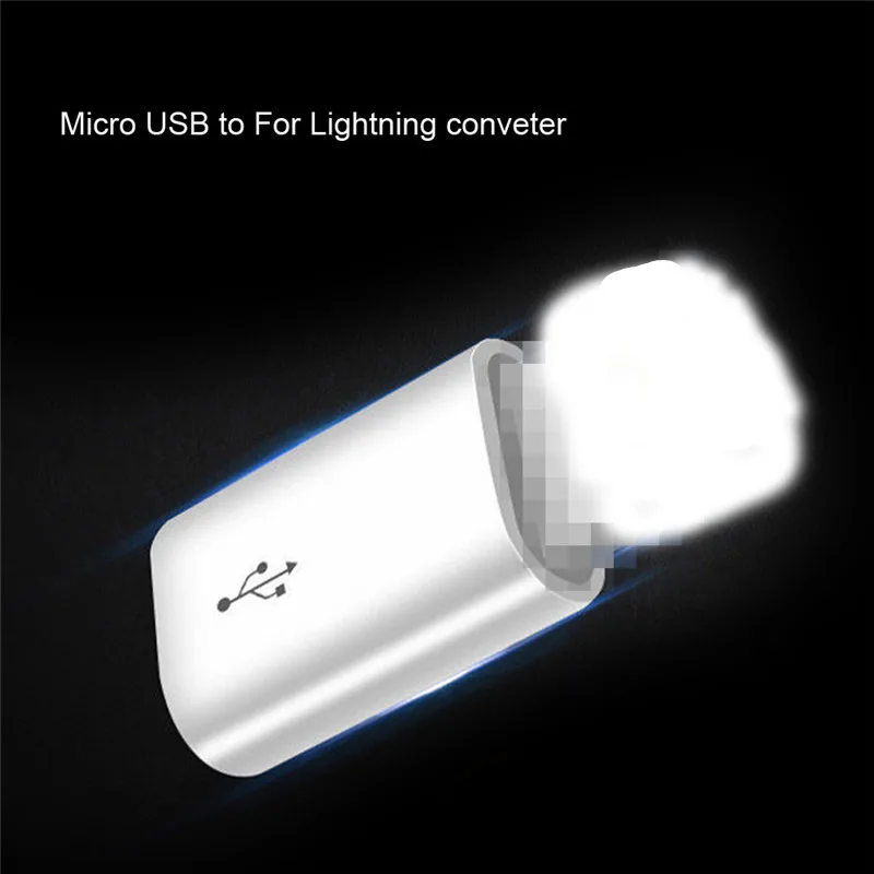 200 шт/партия OTG адаптер для Lightning штекер для Micro USB женское зарядное устройство для iPhone XS Max XR X 8 7 6 Plus Быстрая зарядка конвертер