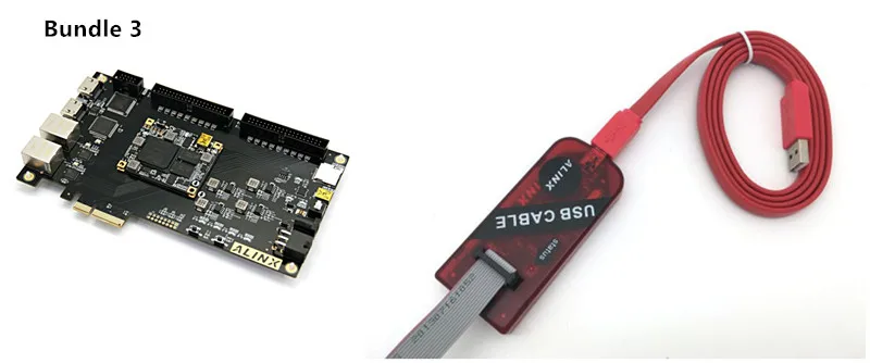 Xilinx FPGA Artix7 Artix-7 макетная плата XC7A100T 8 ГБ DDR3 и Xilinx платформенный кабель USB программатор
