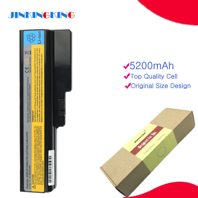 Аккумулятор для ноутбука Lenovo 42T4585 42T4586 51J0226 L08O4C02 L08O6C02 L08S6C02 LO806D01 LO8N6Y02 42T4729 42T4730 42T4725