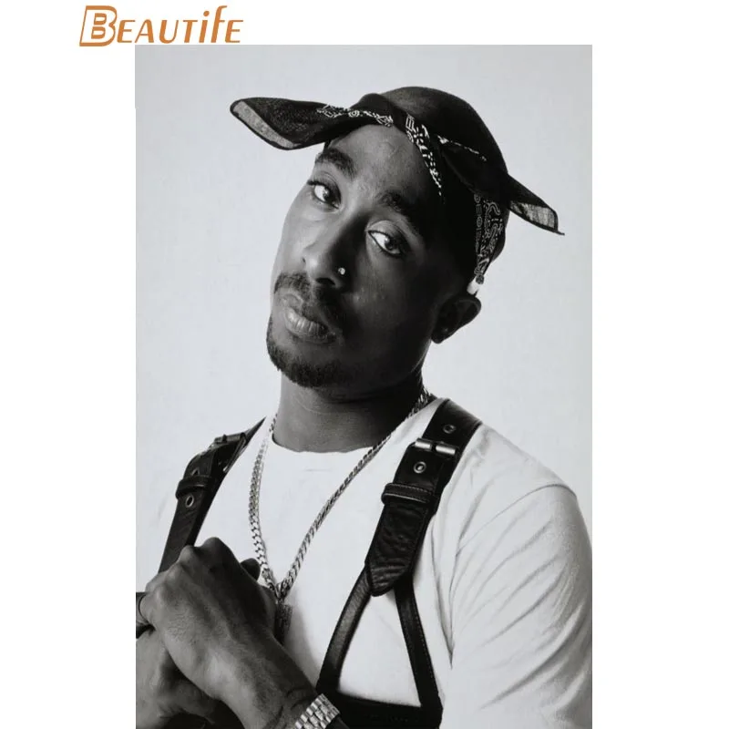 На заказ 2Pac Tupac холст Шелковый постер для домашнего декора пользовательский