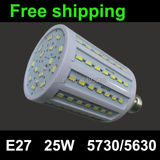 Светодиодная лампа-кукуруза 25 Вт e27 98 светодиодный одов s 5730 SMD 5630SMD лампа Высокая яркость освещение для гостиной