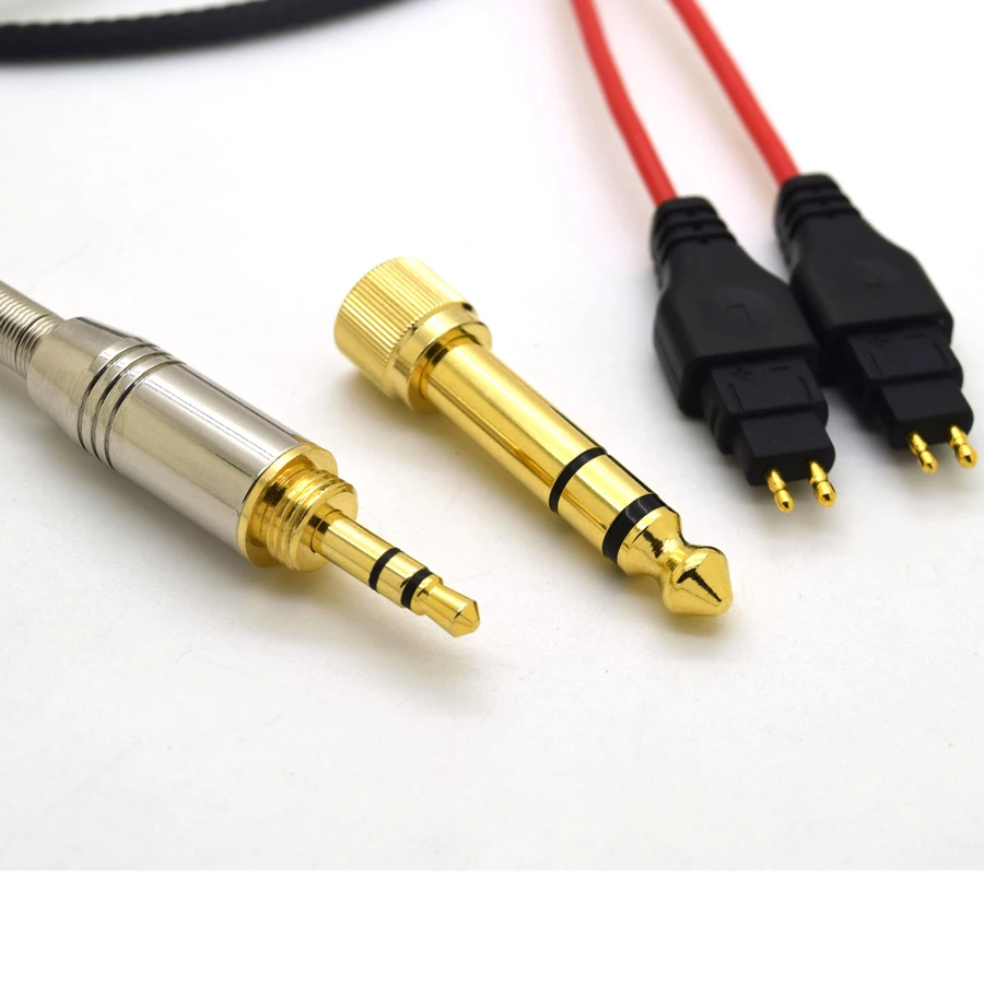 Кабель для наушников Sennheiser HD600 HD650 HD525 HD545 HD565 HD580 сменный аудиокабель с разъемом 3 5