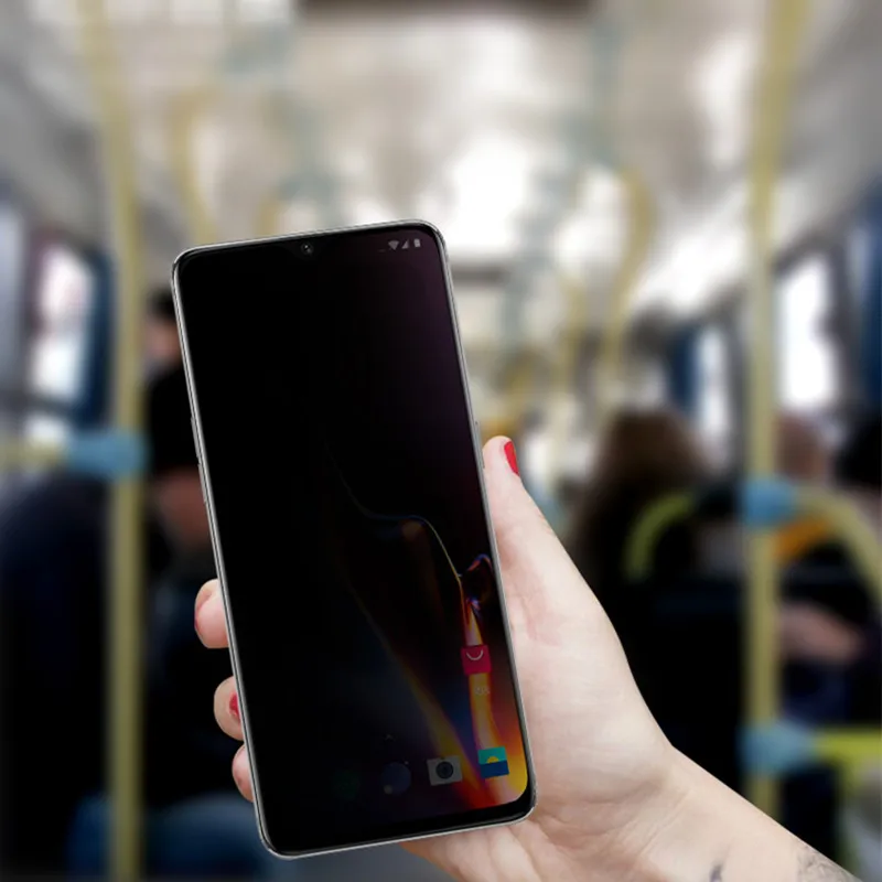 Для OnePlus 5 T/6/6 T Премиум Настоящее Закаленное Стекло конфиденциальности анти-shatter Экран Защитная крышка анти фильм