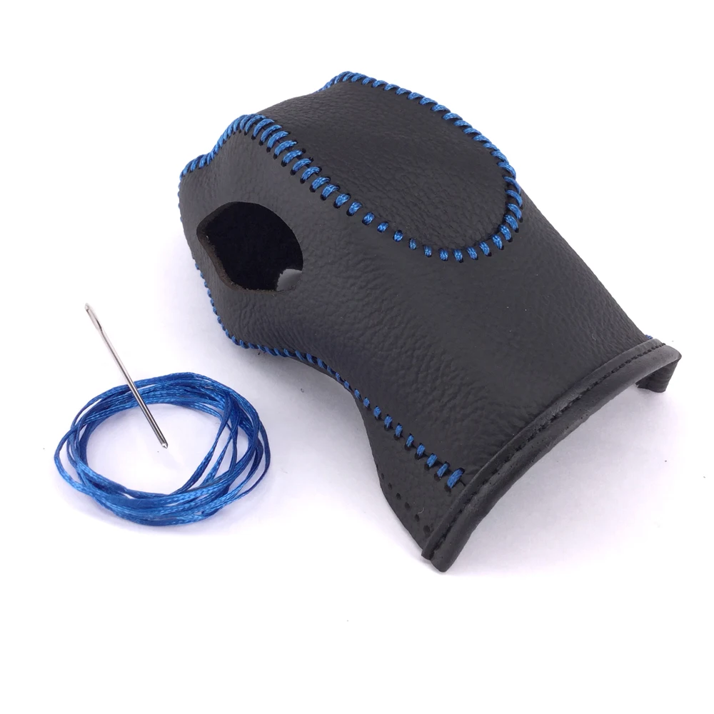 Бесплатная доставка кожаный чехол для рычага переключения передач редуктора