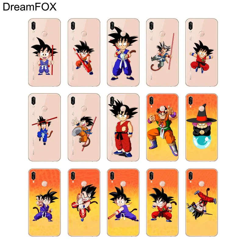 DREAMFOX L578 Dragon Ball Мягкий силиконовый чехол из ТПУ для Huawei Honor 6a 6C 7X9 10 P20 P30 Lite Pro P Smart 2019 |