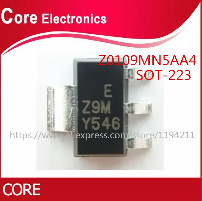 50 шт./лот Z0109MN5AA4 Z0109MN Z0109 Z9M SOT 223|Интегральные схемы| |