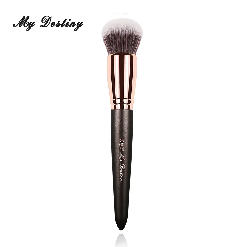 Многофункциональная круглая кисточка для пудры и румян MY delivery кисти макияжа Pincel