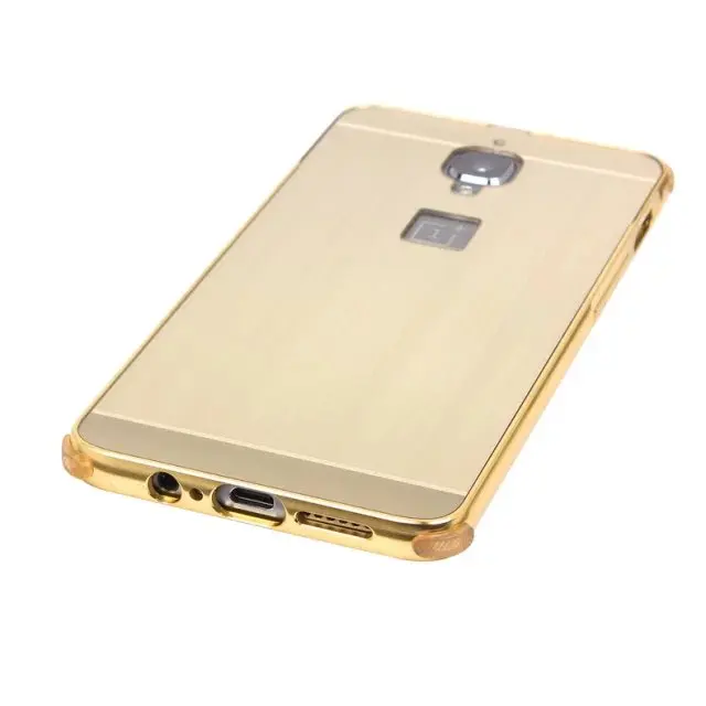 Для oneplus 3/три/один плюс 3/1 + 3 покрытие металла Алюминий бампер Матовый PC акрил 2 in1