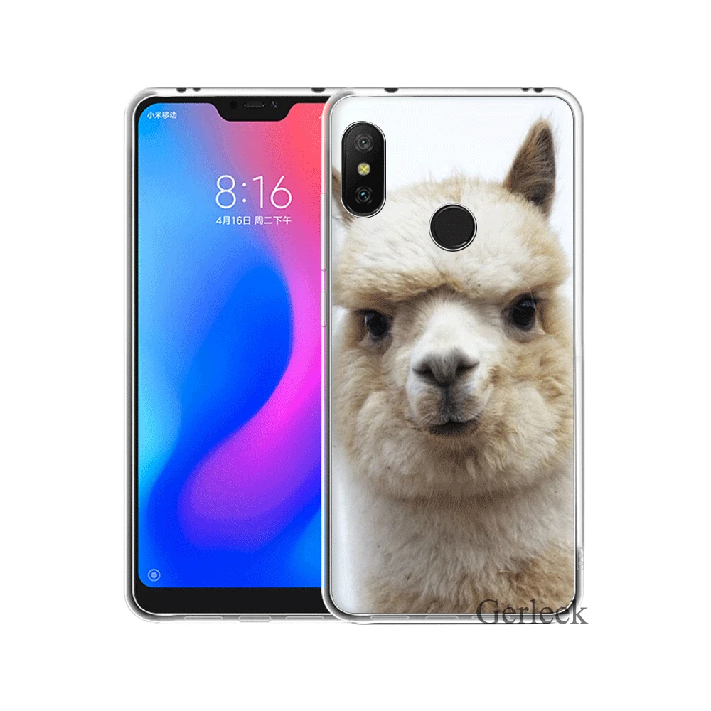 Чехол для телефона Xiaomi Redmi 4A 4X5 5A 6 6A 7 7A 8A S2 GO K20 Pro милый чехол из альпаки | Мобильные