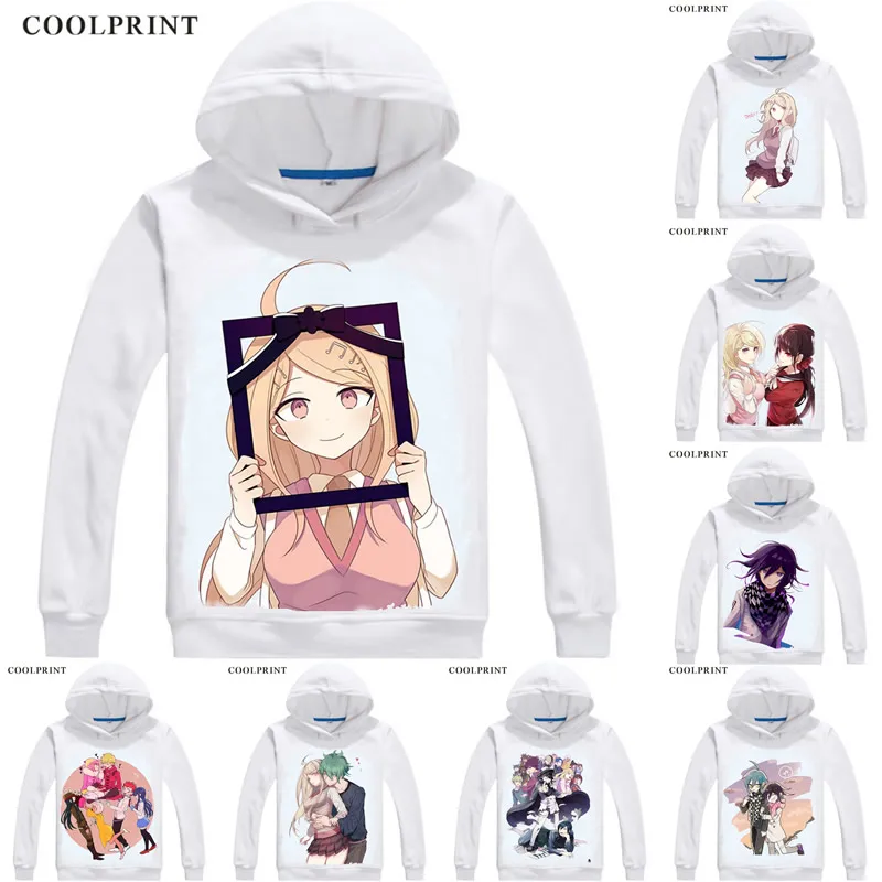 

Danganronpa V3 Killing Harmony Hoodies Multi-style Hooded Hoodie Supreme Leader Kokichi Oma Kaede Akamatsu Cosplay Sweatshirts