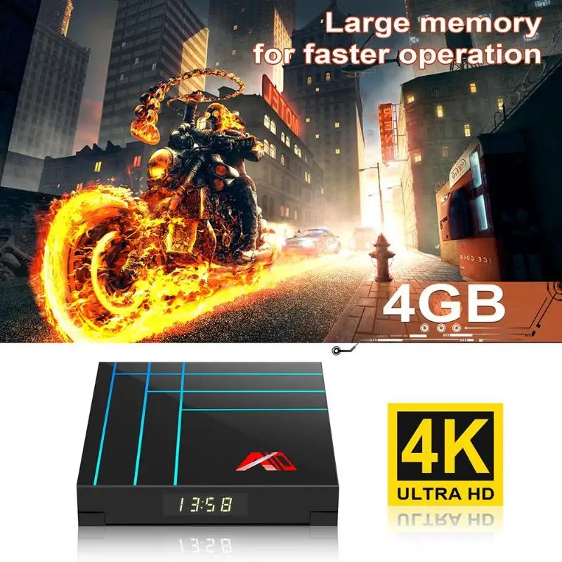 A10 Android 9,0 Smart tv Box RK3318 Четырехъядерный 4G+ 32G 4G+ 64G 4 K 2,4G WiFi телеприставка 1080 P Видео HDR 10 Поддержка Netflix Youtube