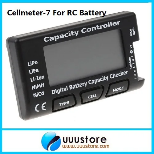 

Цифровая проверка емкости аккумулятора RC RM267 Cellmeter-7 для LiPo LiFe li-ion, NiMH, Nicd
