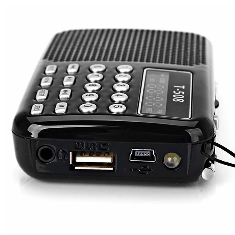 Мини Портативный двухдиапазонный перезаряжаемый цифровой светодиодный дисплей