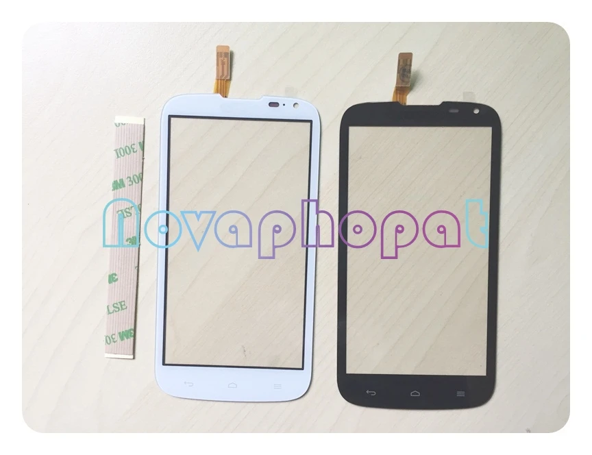 Novaphopat черный/белый сенсорный экран для Huawei G610 C8815 стекло дигитайзер сенсор Замена