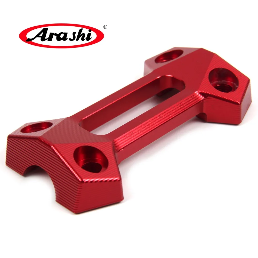 Arashi 1 шт. CNC алюминиевые подставки для мотоциклетного руля мотоцикла Верхняя