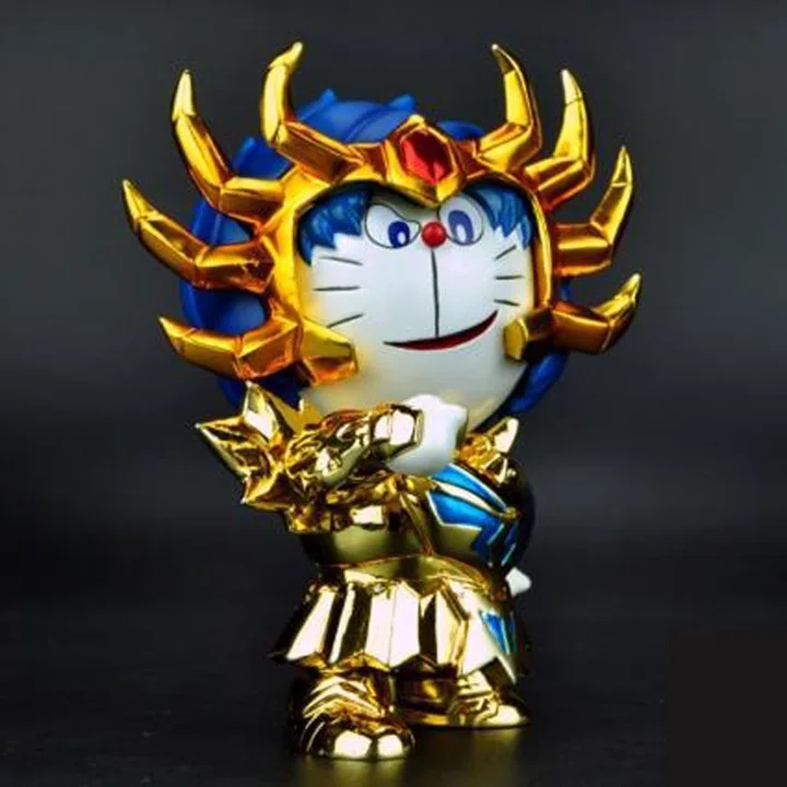 Аниме Фигурка 10 см мультяшная Дора кошка Дораэмон Cos Saint Seiya раковая ПВХ фигурка