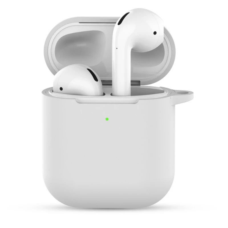 Чехол для наушников Apple силиконовый чехол беспроводные Bluetooth наушники Air Pods
