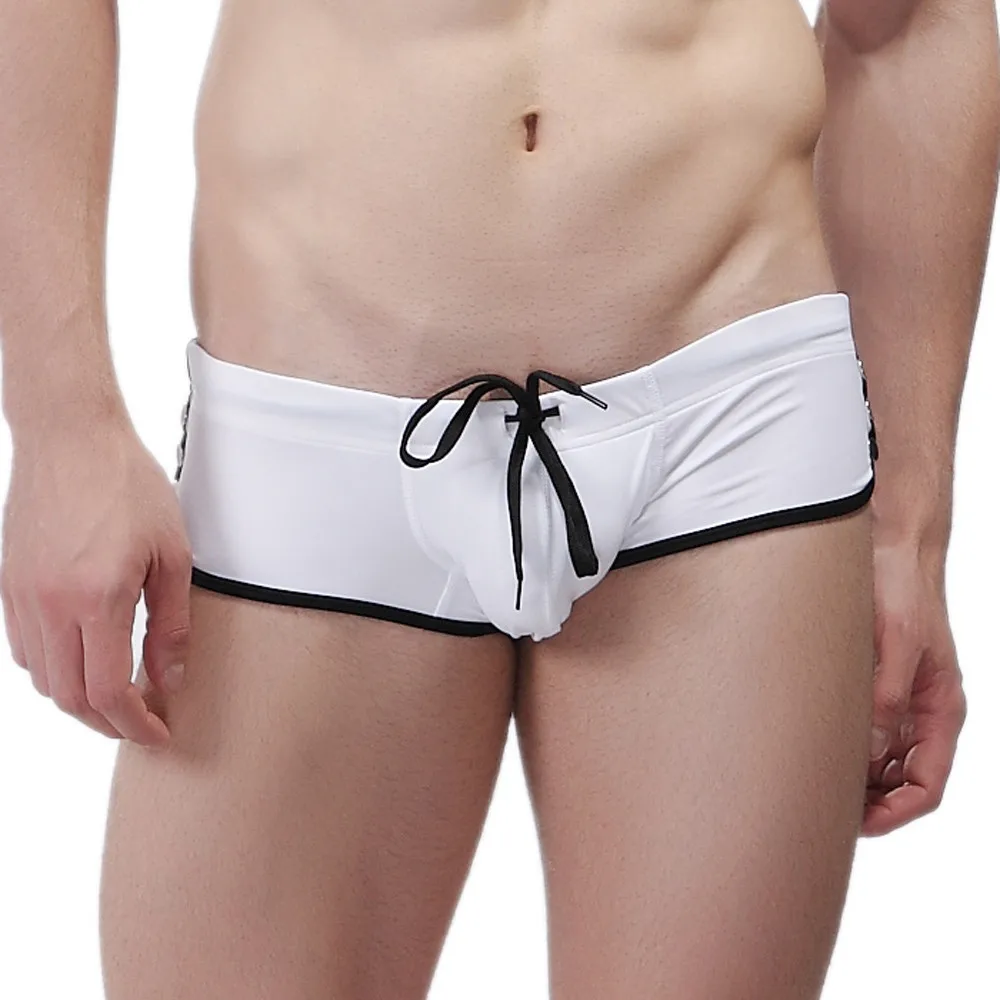 Мужские трусы боксеры SAGACE плавки бикини размера плюс для плавания купальные