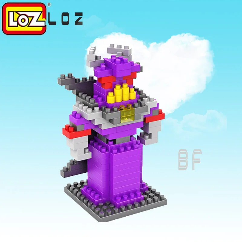 LOZ мини милый Алмазный строительный блок игрушки DIY мультяшная модель маленькие Кирпичи Игрушка день рождения Викторина Рождественский подарок для детей