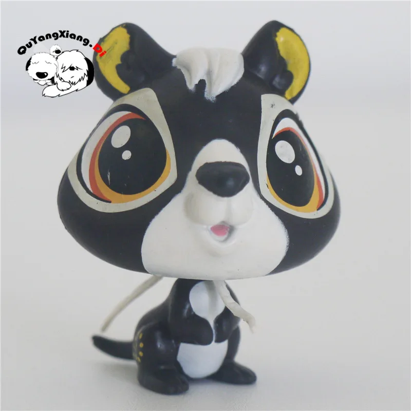 

CW045 Pet Shop Animal White hair lovely mouse doll action Figure kitten