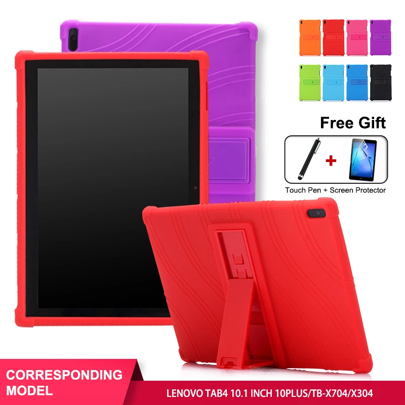 SZOXBY для lenovo Tab4 10plus 10,1 дюймов Tb-X704F/N защитный чехол TB-X304F/N планшет силиконовый чехол противоударный для детей