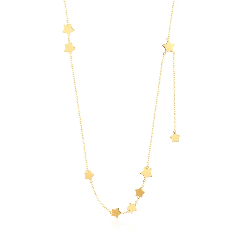 Ожерелье женское из титановой стали под золото розовое и серебро|brand necklace|necklace