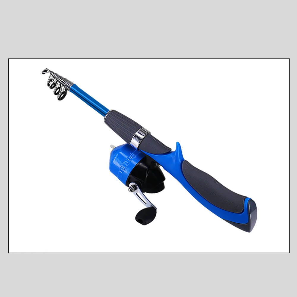 Рыболовная удочка Blusea с катушкой полный комплект телескопическая 1 3 м набор