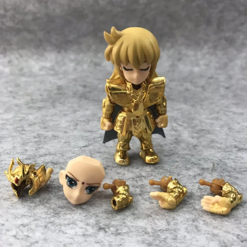 3 шт./компл. Святого Сейя Шака Aiolos Aioria фигурка игрушки кукла Рождество|Игровые