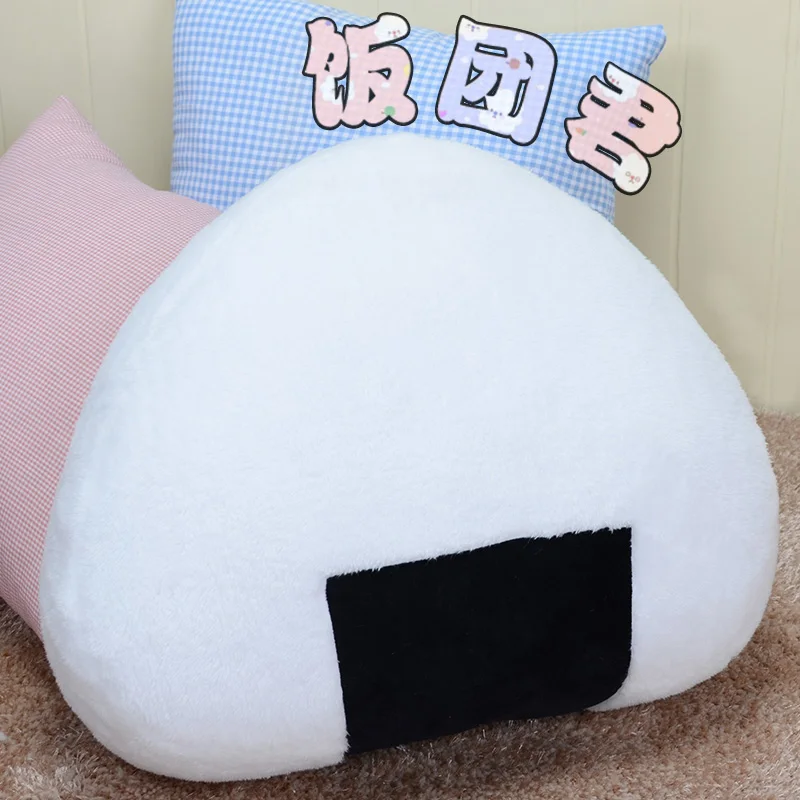 Японская анимация вокруг Onigiri суши король Мэн клецки плюшевые игрушки Kawaii мягкие