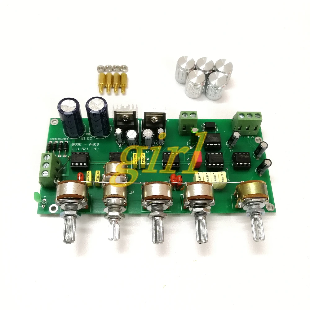 

Subwoofer special filter dynamic equalization front tone board single ended output