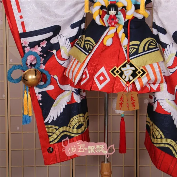 Горячая игра Onmyoji SR на заказ косплей костюм японское кимоно + юбка милый стиль