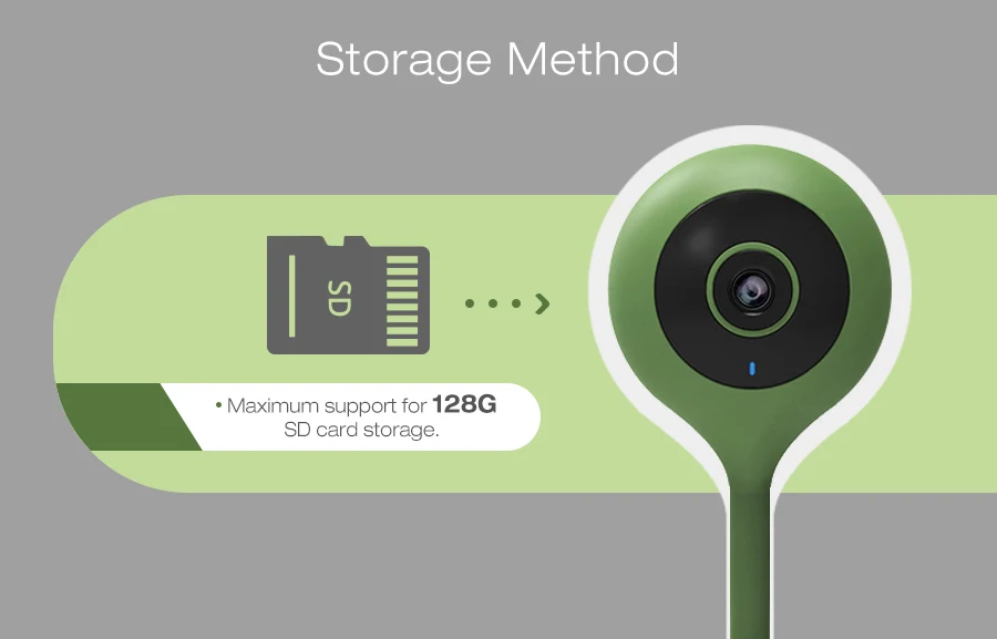 DIGOO 2,1 мм DG-QB0 720P беспроводной wifi умный дом ip-камера детский монитор для детей уход за ребенком удобный трехцветный Мини Гибкий