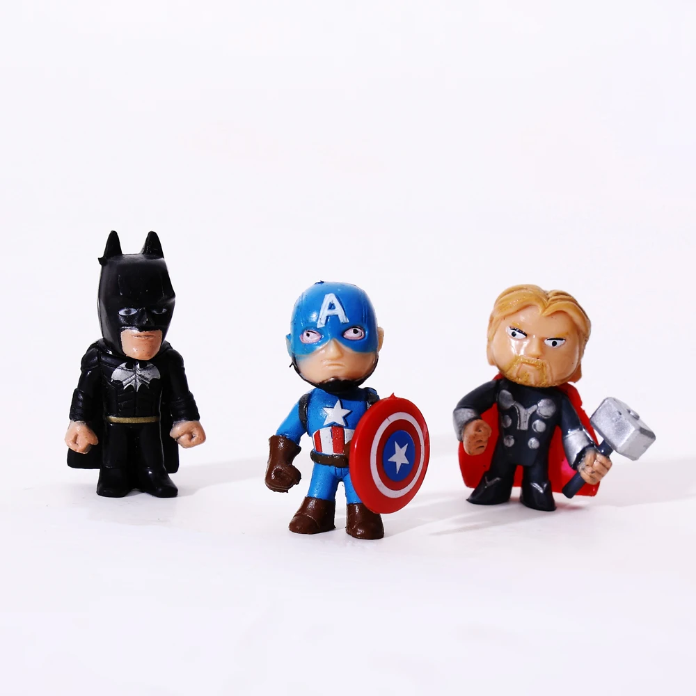 8/12 шт Marvel Рисунок Мстители 4 эндшпиль мини Действие Детские Игрушечные Фигурки