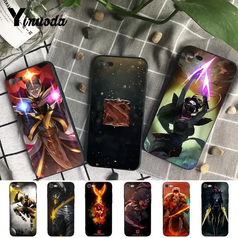 Чехол для телефона Yinuoda Game dota 2 с логотипом DIY рисунком iPhone 8 7 6 6S Plus X XS MAX 5 5S SE