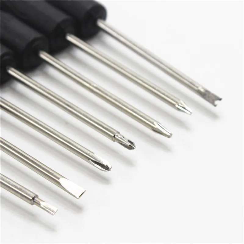 13 шт. набор мини-отверток 2,0+, 2,0-, 1,5+, 1,5-, 0.6Y, T2, T3, T4, T5, T6, 0,8 Torx, 1,0, 1,2 Torx отвертка домашний DIY ручные инструменты для ремонта